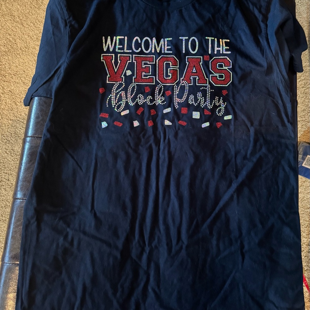 NKOTB themed vegas t shirt size L brand new